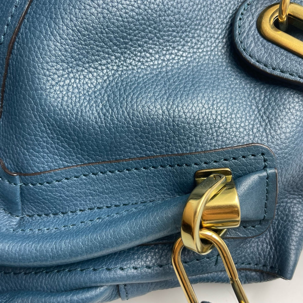 Chloe Blue Shoulder Bag