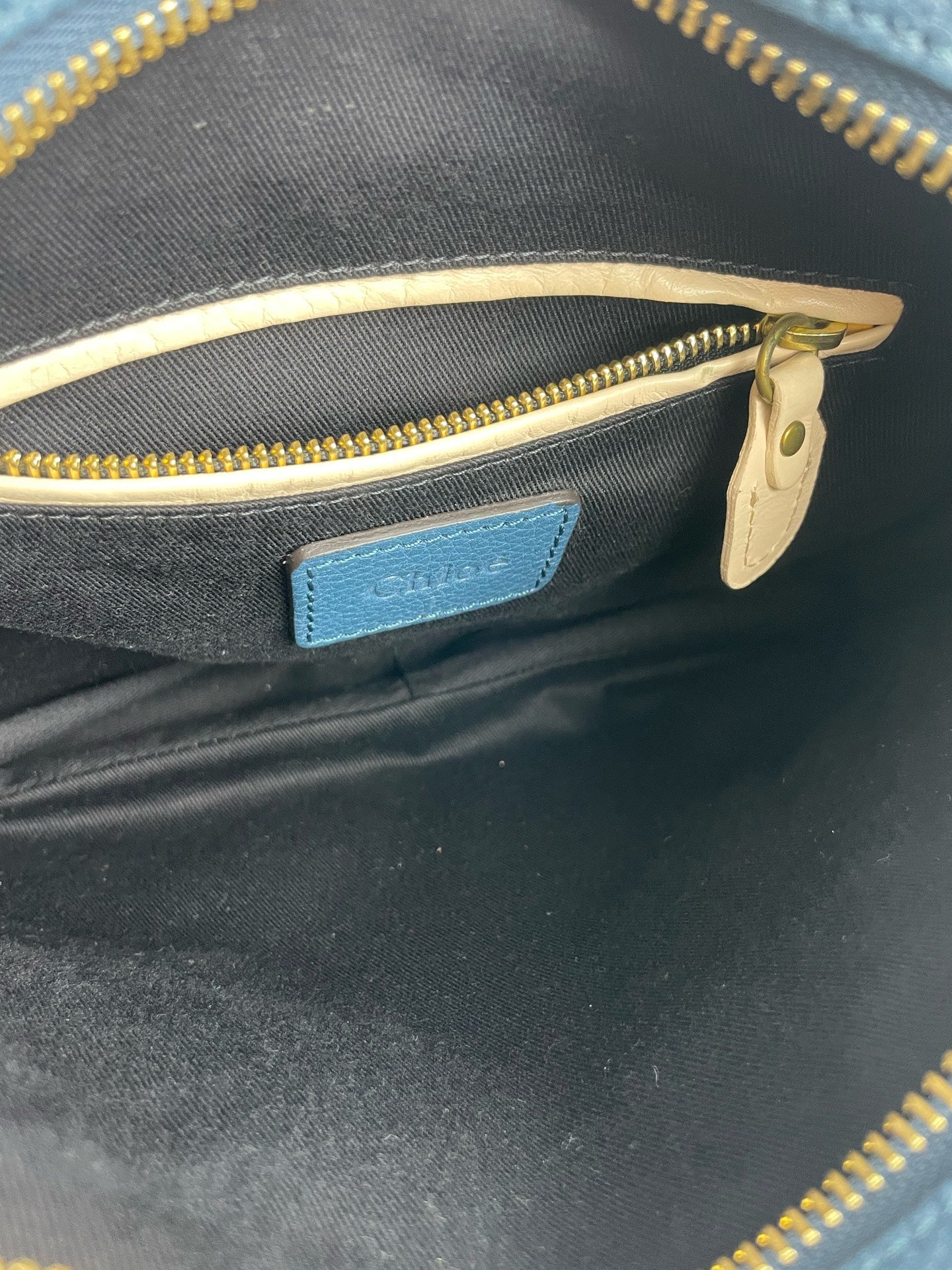Chloe Blue Shoulder Bag