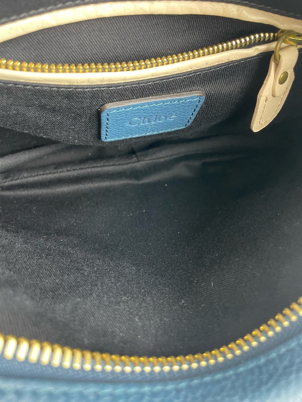 Chloe Blue Shoulder Bag