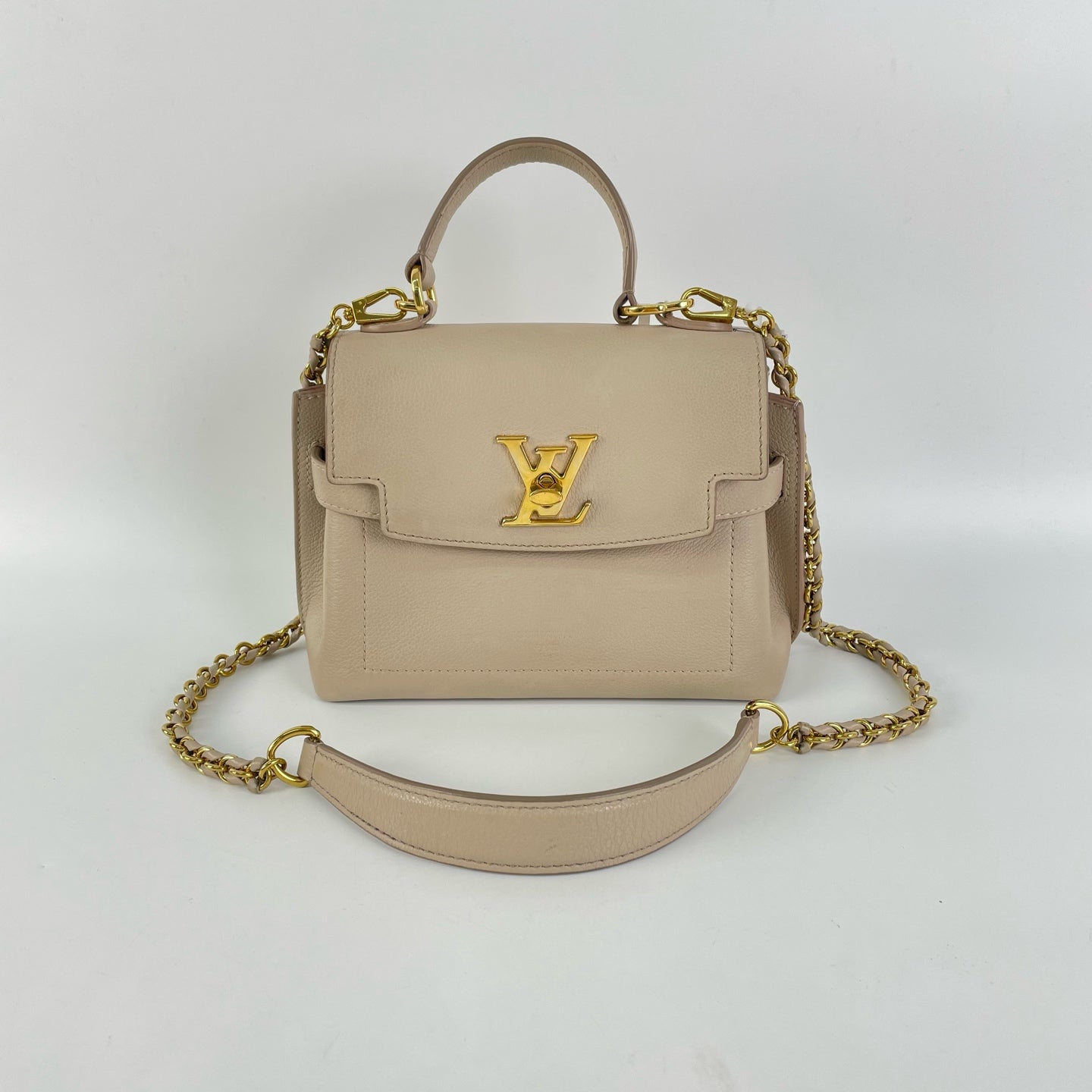 Louis Vuitton Gray Satchel