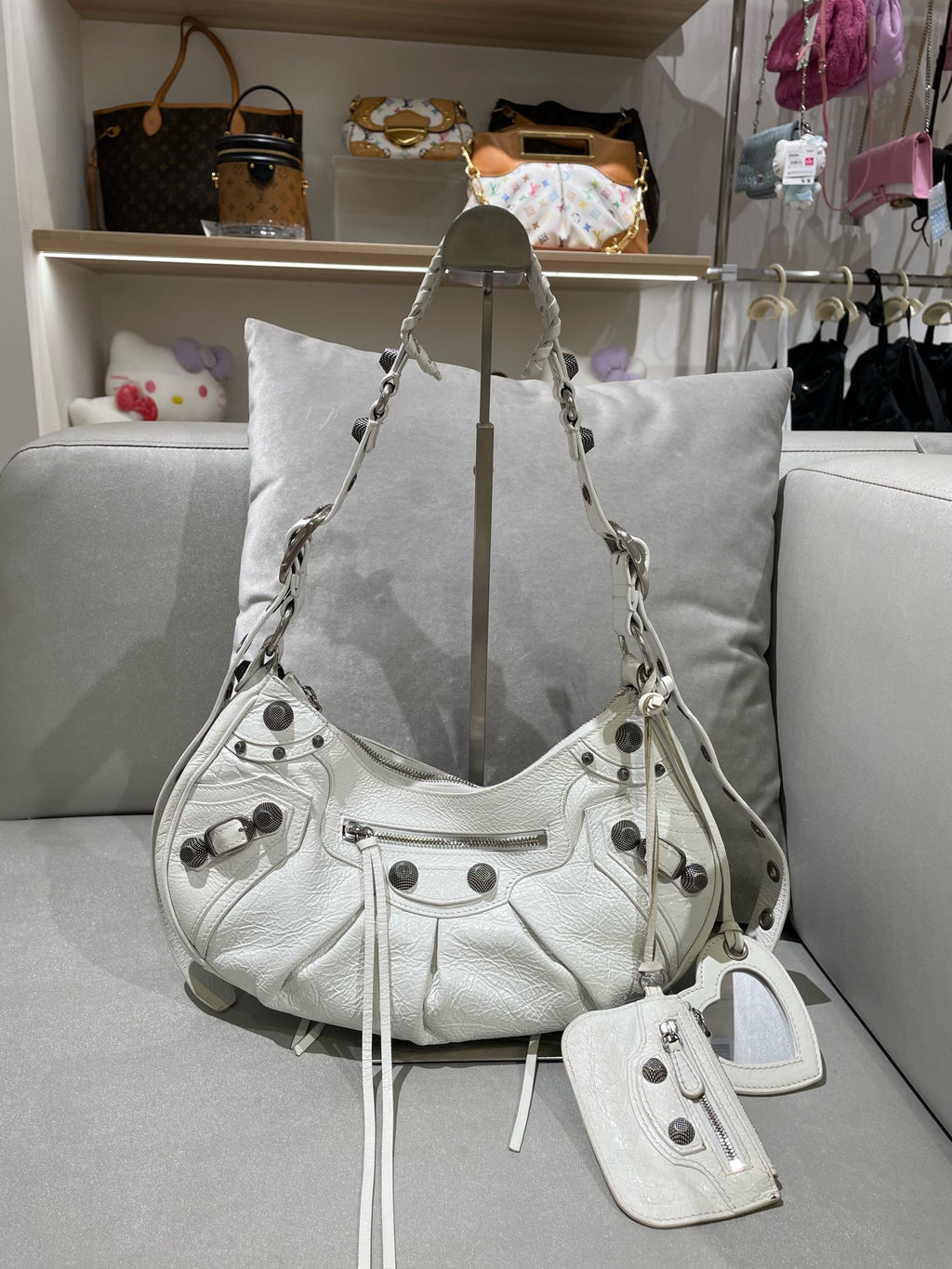 Balenciaga Le Cagole White 6713071VG9Y9104
