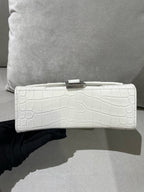 Balenciaga HOURGLASS White Crossbody 5928331LR6Y9016
