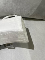 Balenciaga HOURGLASS White Crossbody 5928331LR6Y9016