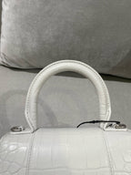 Balenciaga HOURGLASS White Crossbody 5928331LR6Y9016