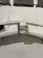 Balenciaga HOURGLASS White Crossbody 5928331LR6Y9016