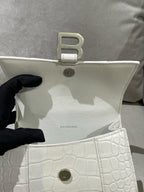 Balenciaga HOURGLASS White Crossbody 5928331LR6Y9016