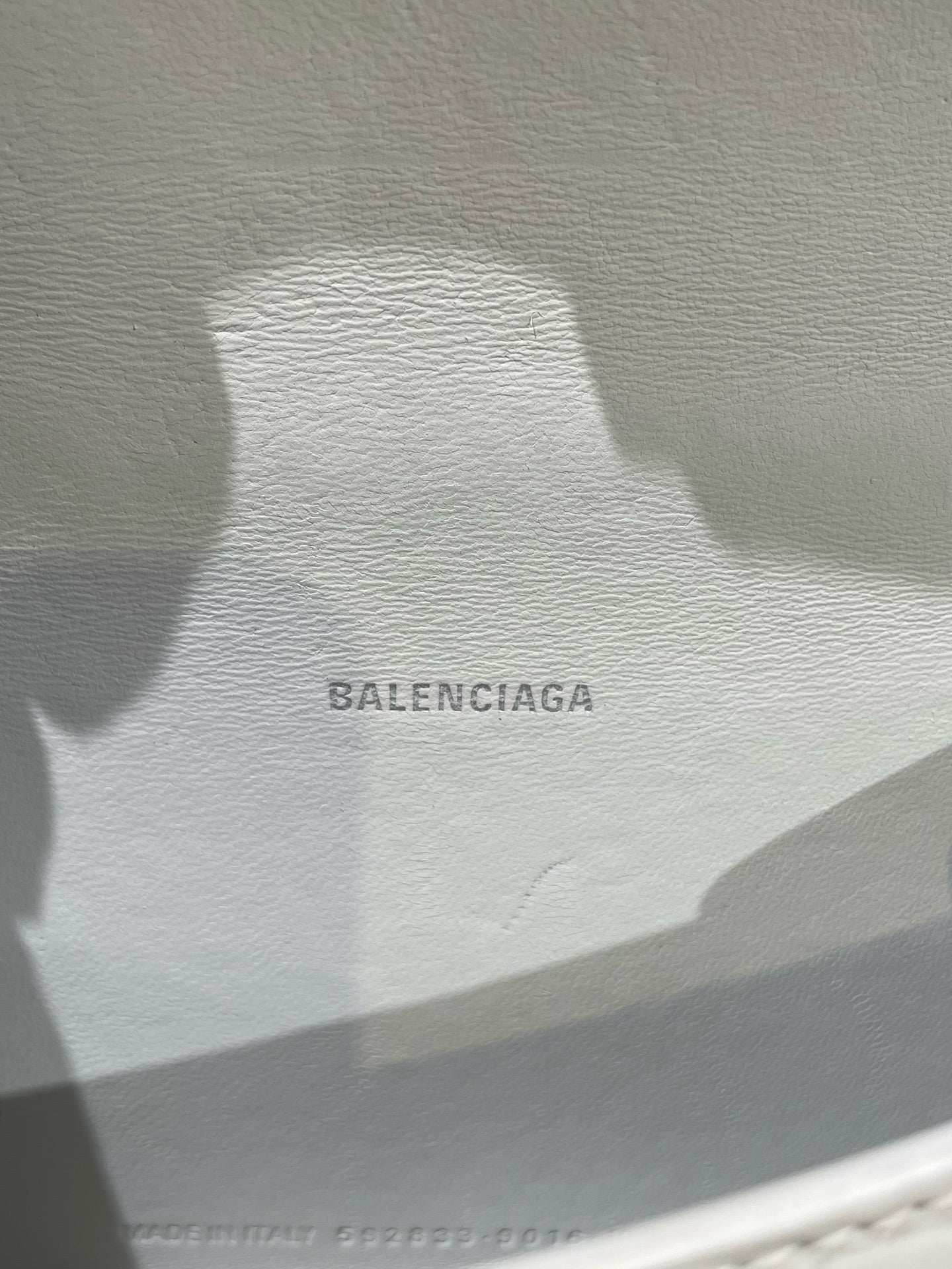 Balenciaga HOURGLASS White Crossbody 5928331LR6Y9016