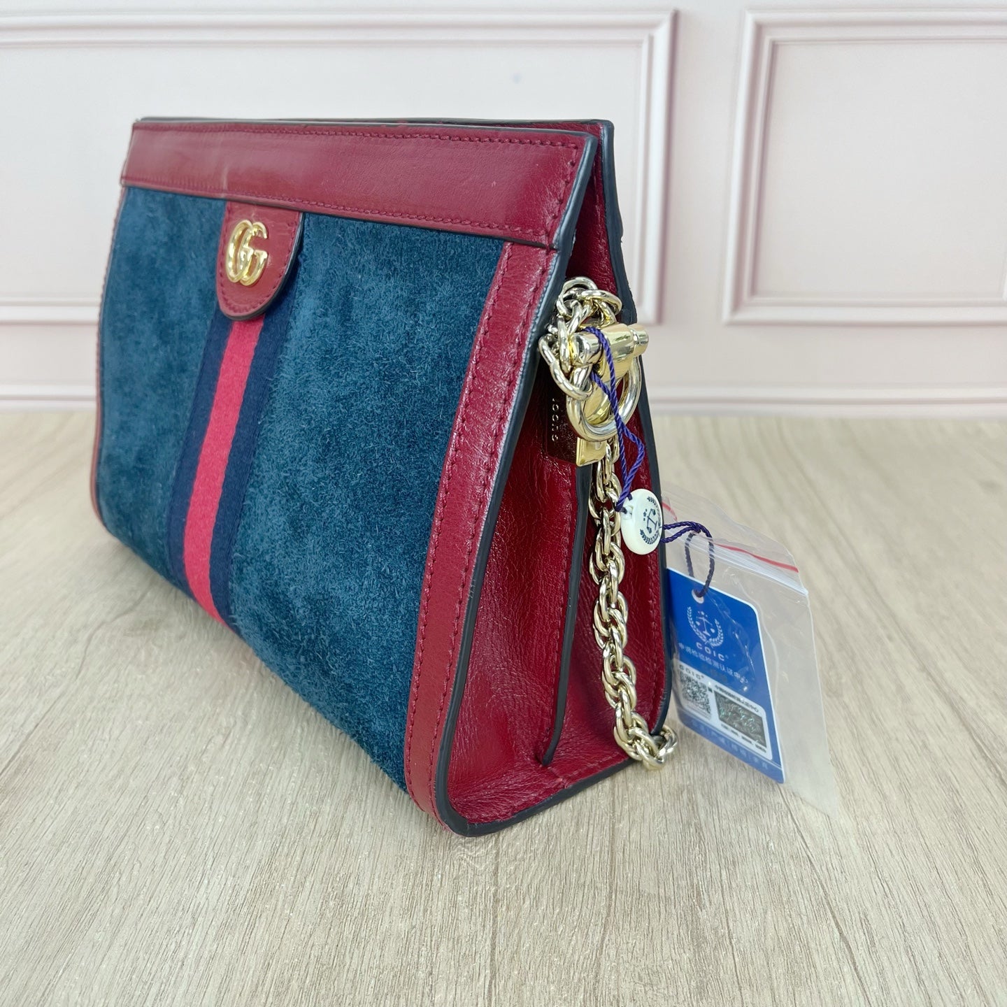 Gucci Velvet Blue 503877-0KCFB-4064