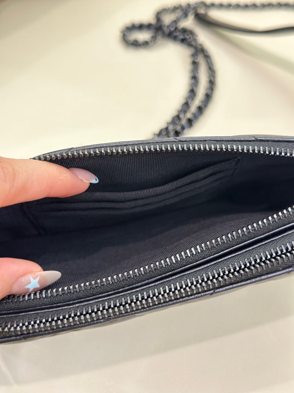 Chanel slg Black 10.0 × 19 × 4.0 A94505_B01209_94305