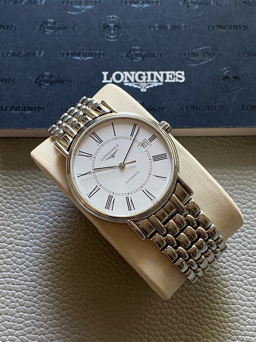 Longines Longines Fashion Collection White Automatic (self-winding) watch 38.50mm L4.921.4.11.6