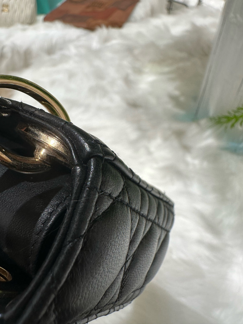 Dior Dimensions: 12 x 10.2 x 5 cm (length x height x width); shoulder strap length: 90–105 cm; length from the top of the shoulder strap to the top of the bag: 45–51 cm. S0856ONGE_M900