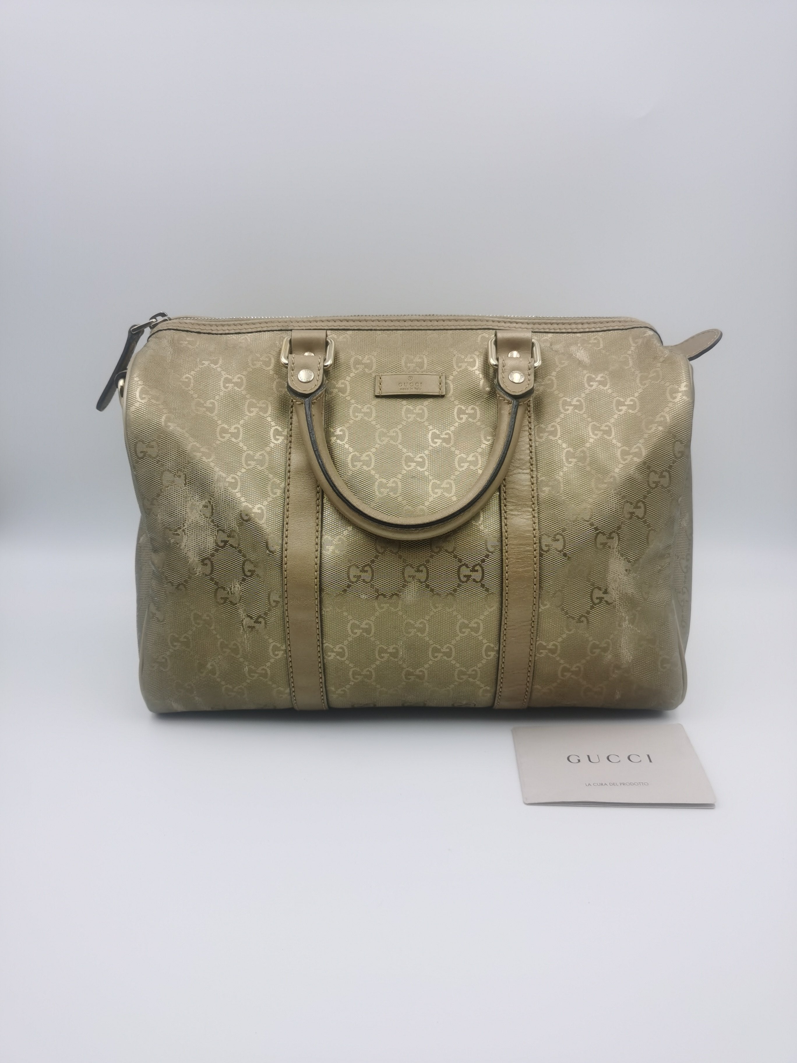 Gucci Metal Gold Satchel