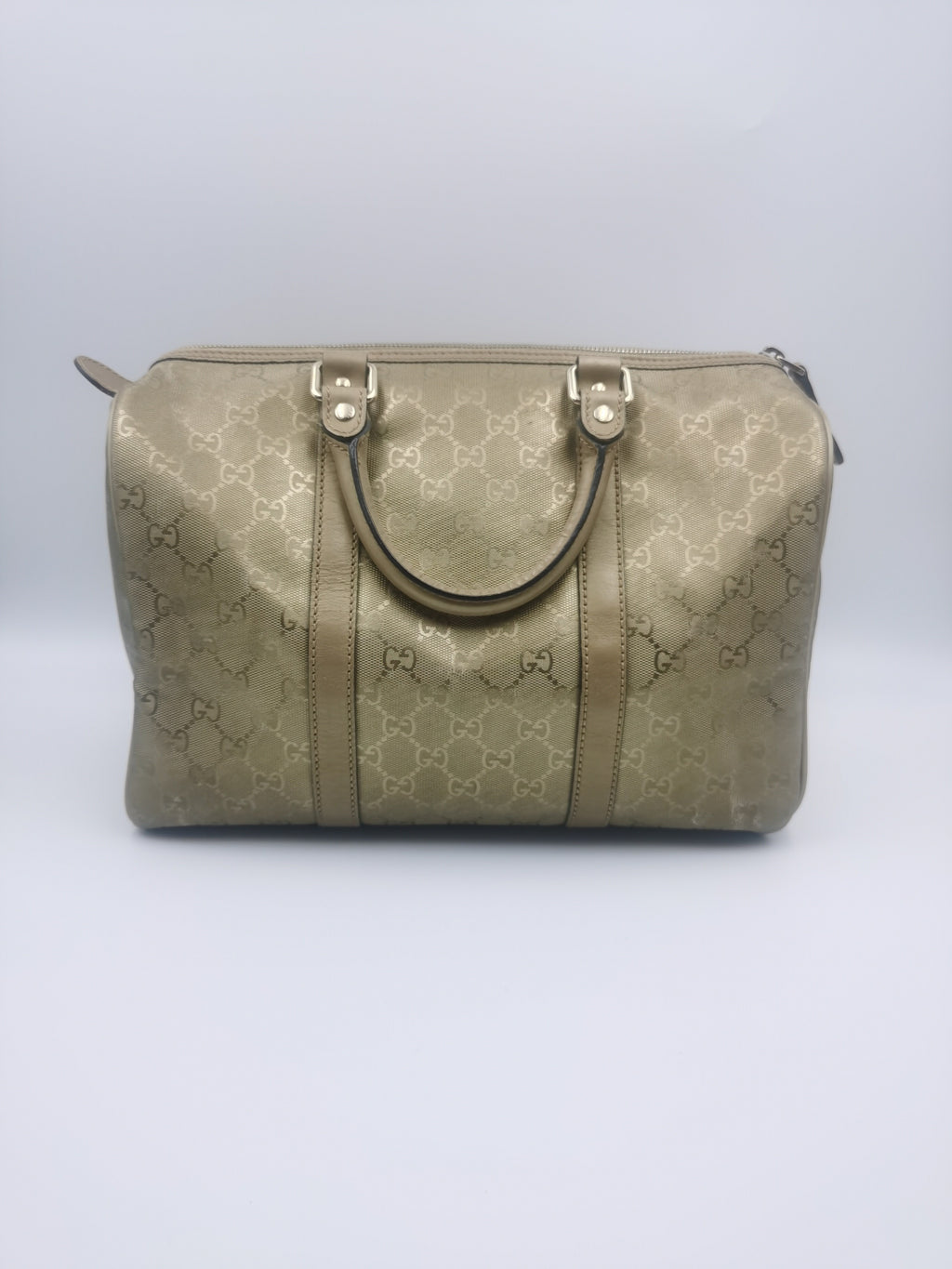 Gucci Metal Gold Satchel