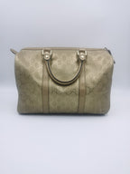 Gucci Metal Gold Satchel