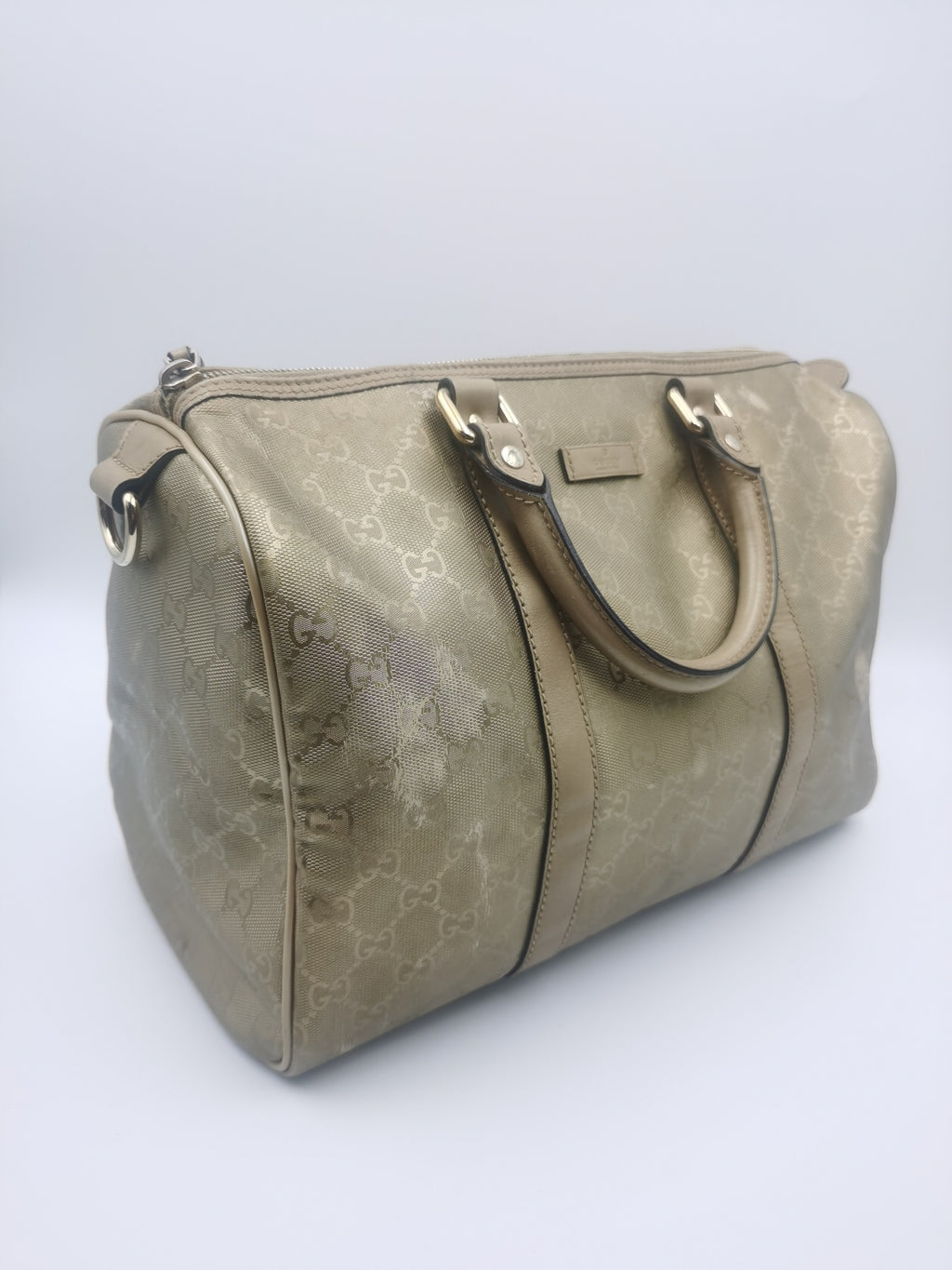 Gucci Metal Gold Satchel