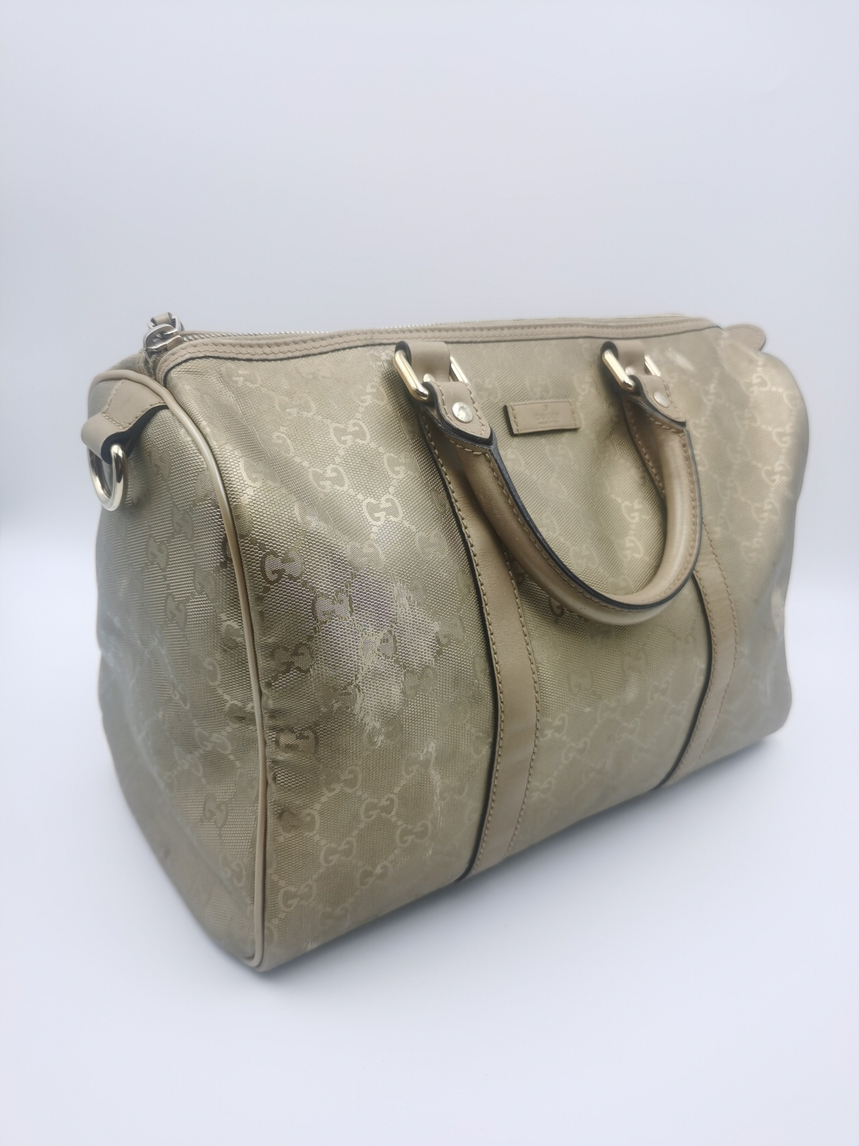 Gucci Metal Gold Satchel
