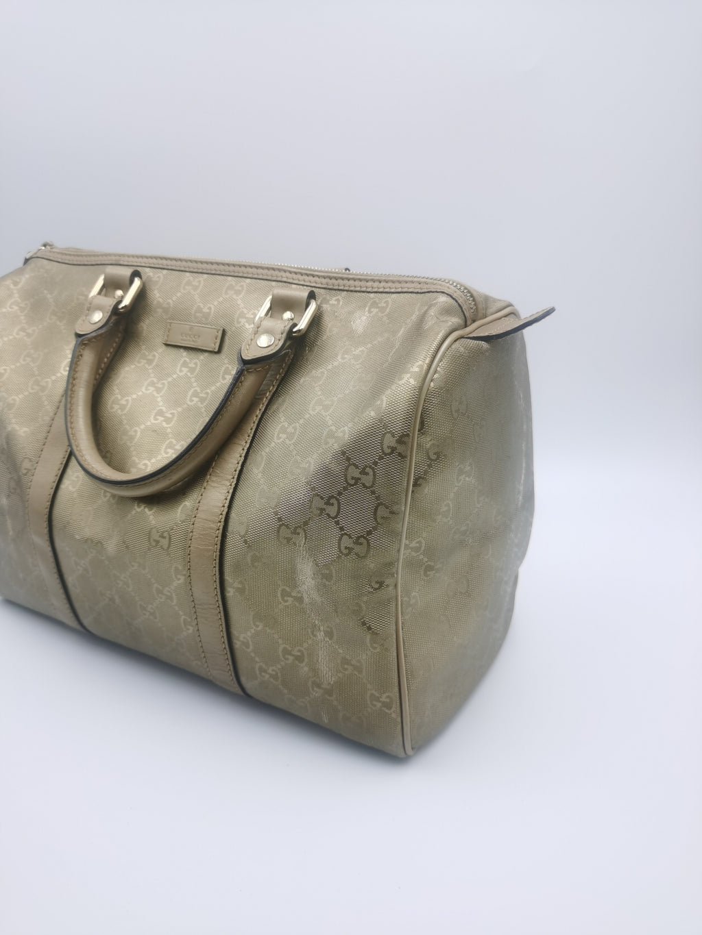 Gucci Metal Gold Satchel