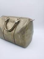Gucci Metal Gold Satchel