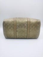 Gucci Metal Gold Satchel