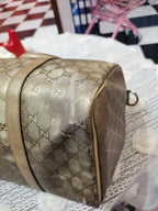 Gucci Metal Gold Satchel