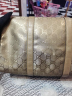 Gucci Metal Gold Satchel