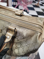 Gucci Metal Gold Satchel