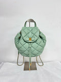 Salvatore Ferragamo Green Backpack