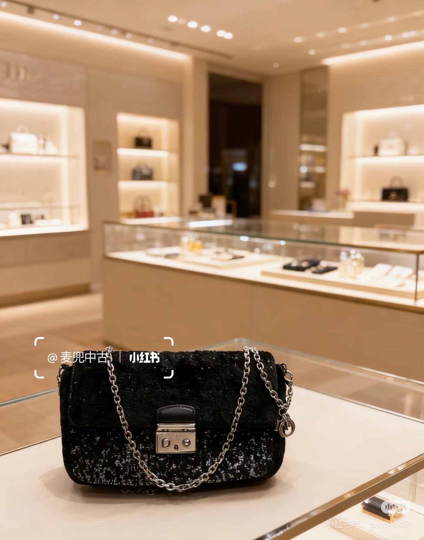 Dior Velvet Crossbody