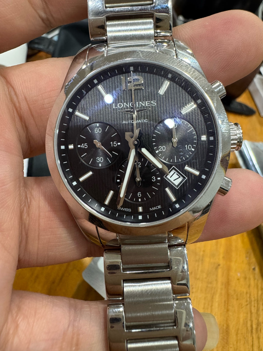 Longines Elegance Automatic (self-winding) watch 41 millimeters L2.786.4.56.6