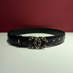Chanel Black Belt