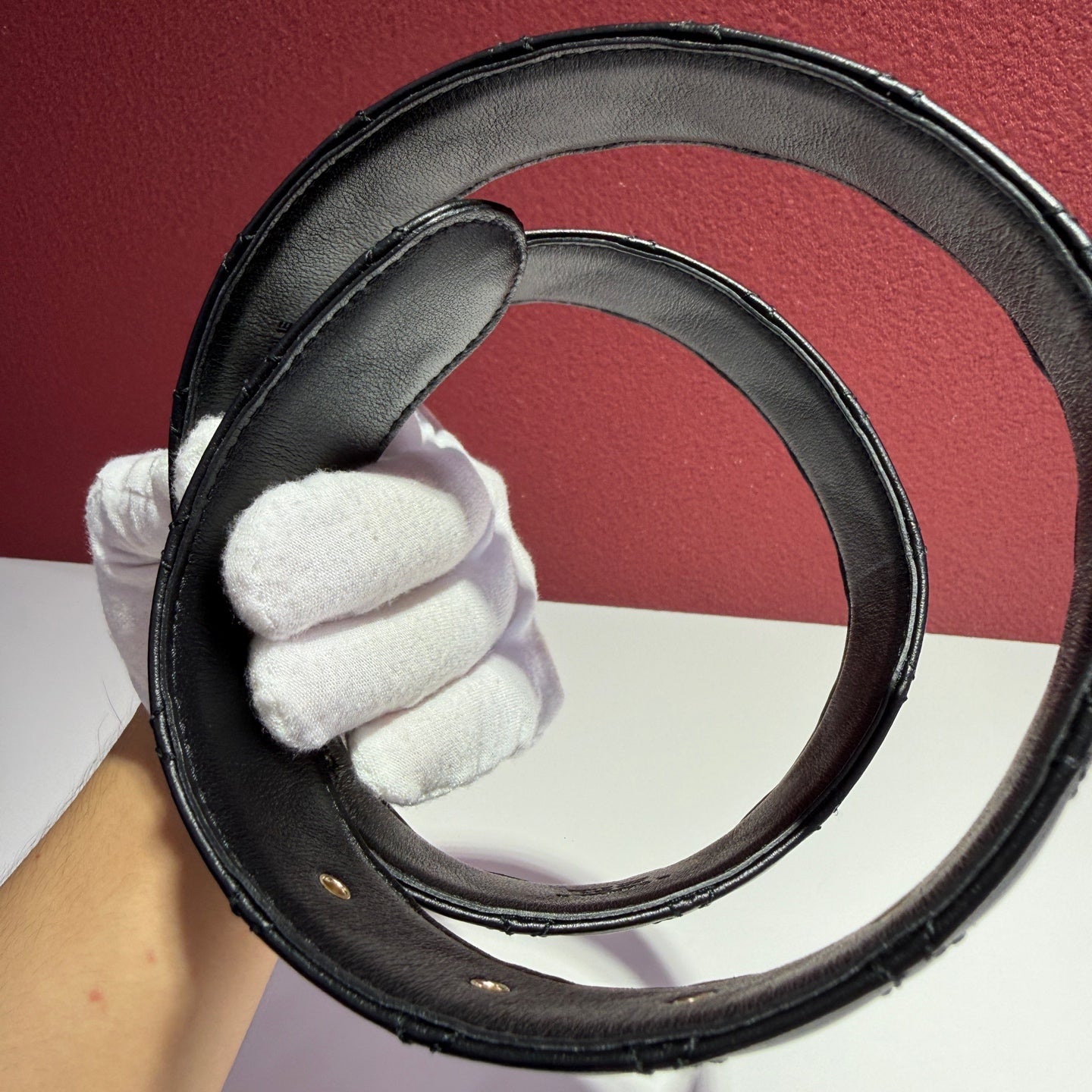 Chanel Black Belt