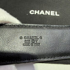 Chanel Black Belt