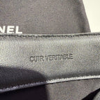Chanel Black Belt