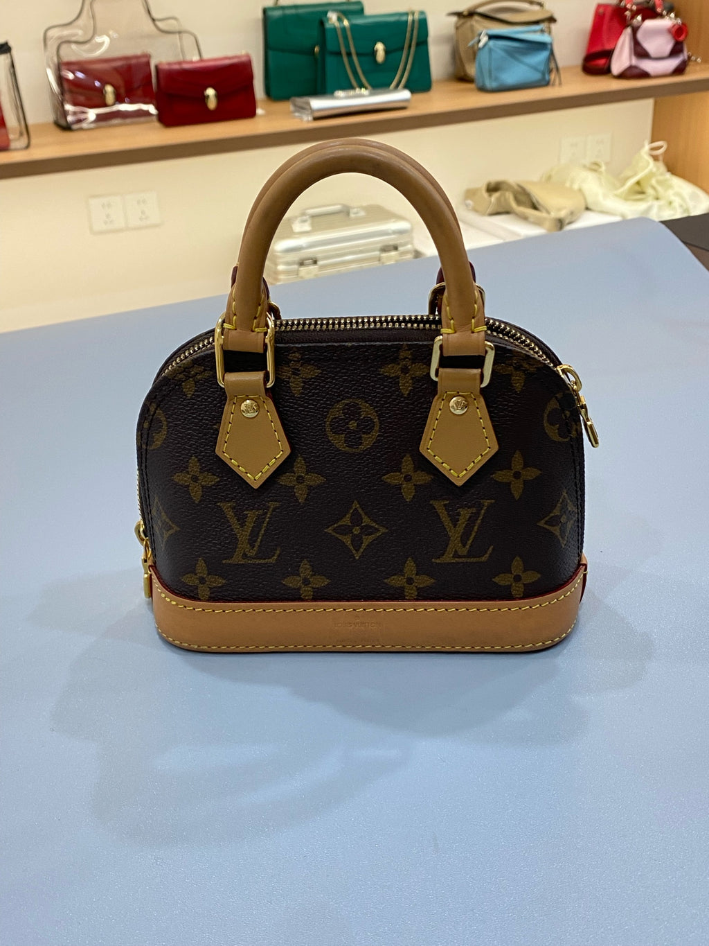 Louis Vuitton NANO ALMA Handbag M82717