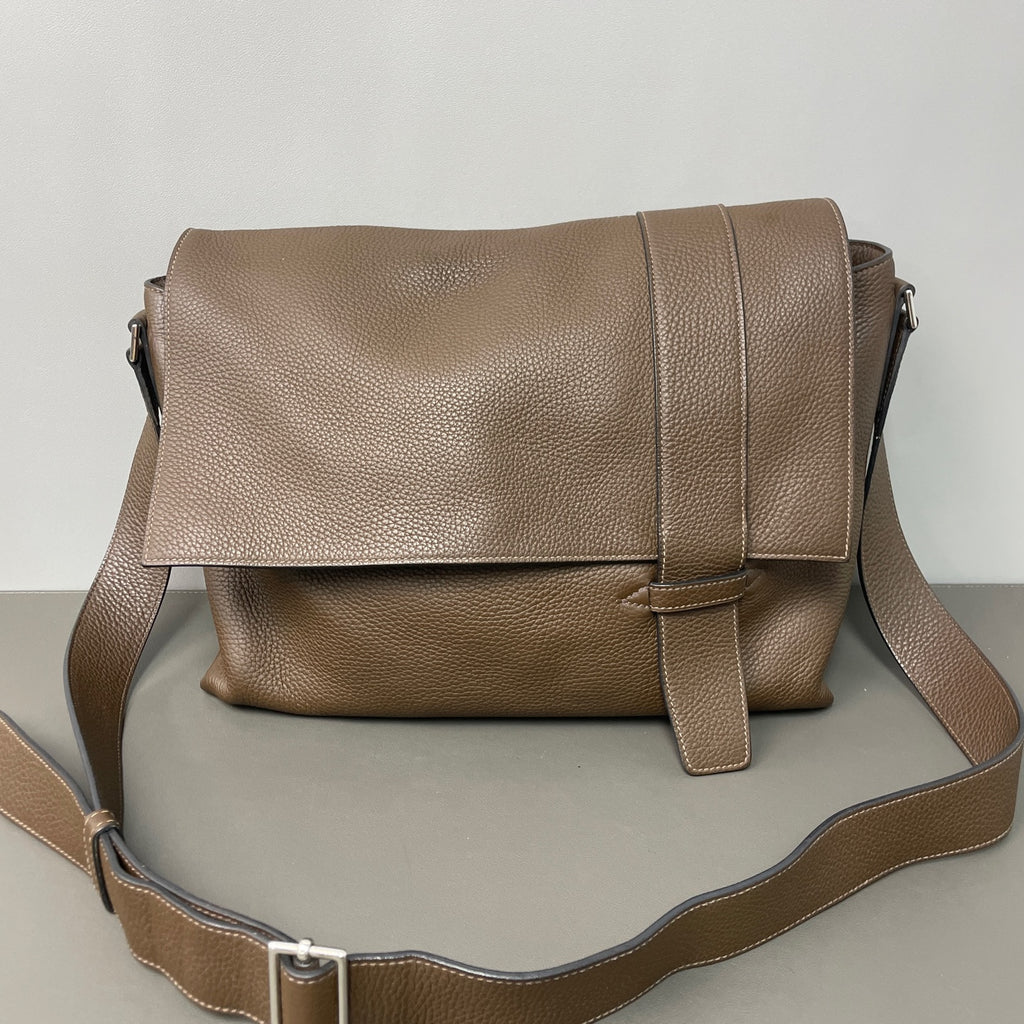Hermes Brown Messenger Bag