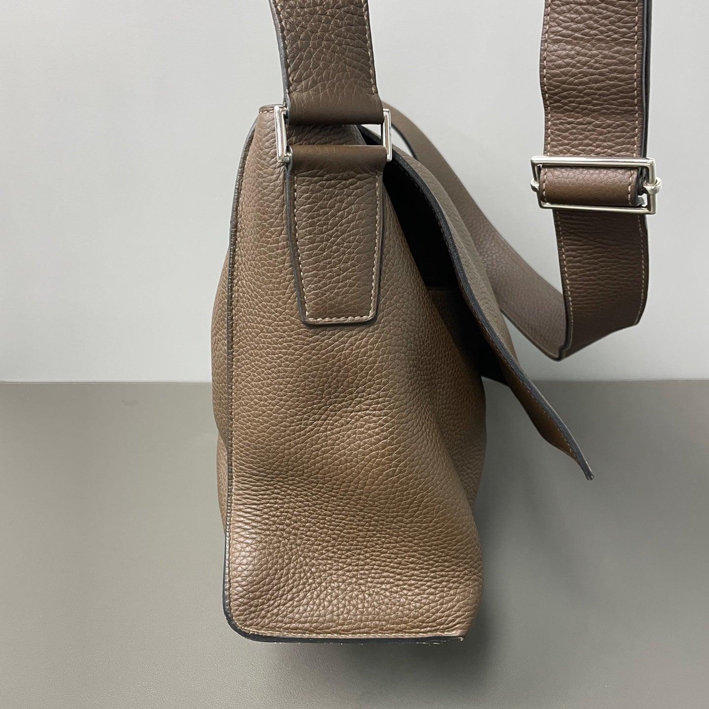 Hermes Brown Messenger Bag