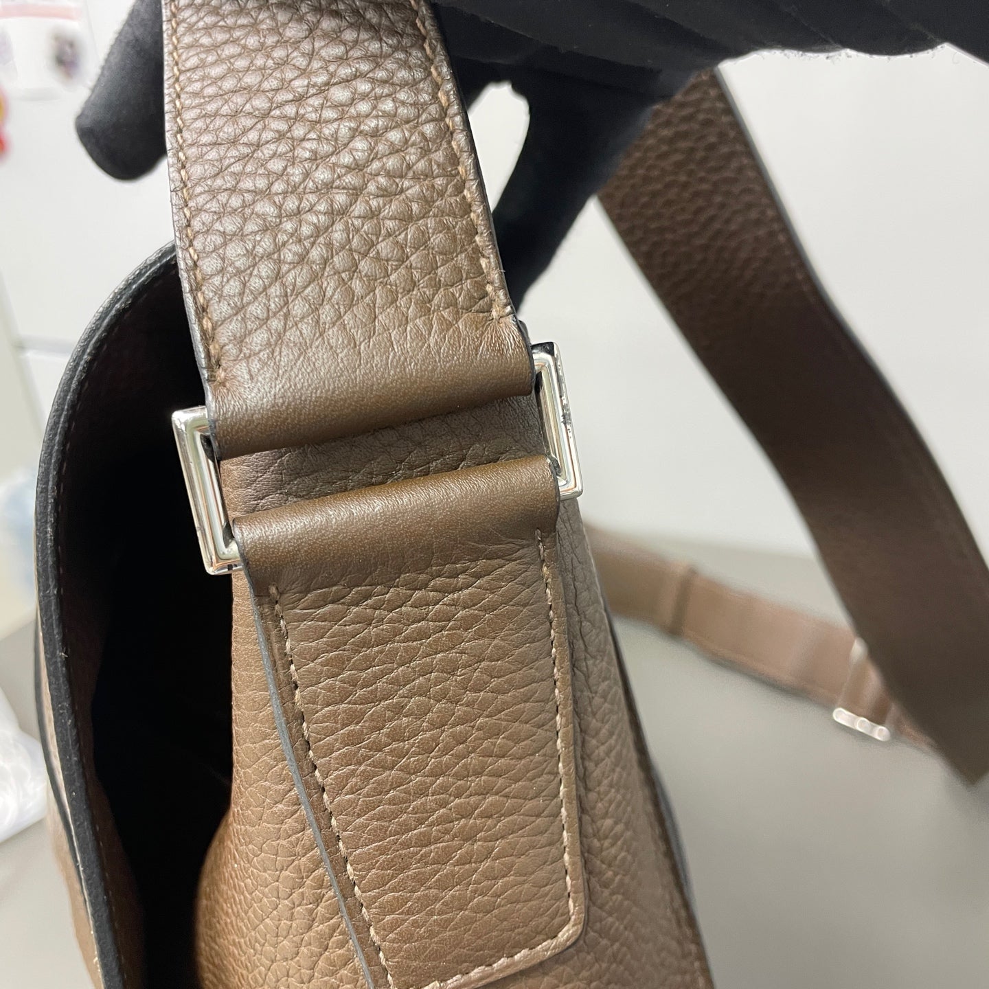 Hermes Brown Messenger Bag