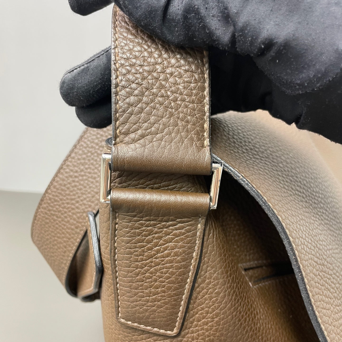 Hermes Brown Messenger Bag