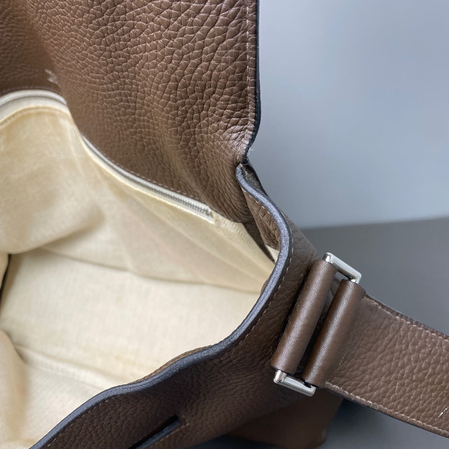 Hermes Brown Messenger Bag