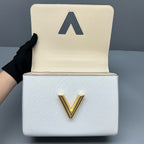 Louis Vuitton White Shoulder Bag