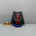 Louis Vuitton Black Bucket & Drawstring Bag