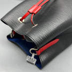 Louis Vuitton Black Bucket & Drawstring Bag