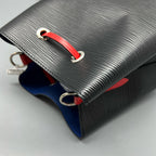 Louis Vuitton Black Bucket & Drawstring Bag