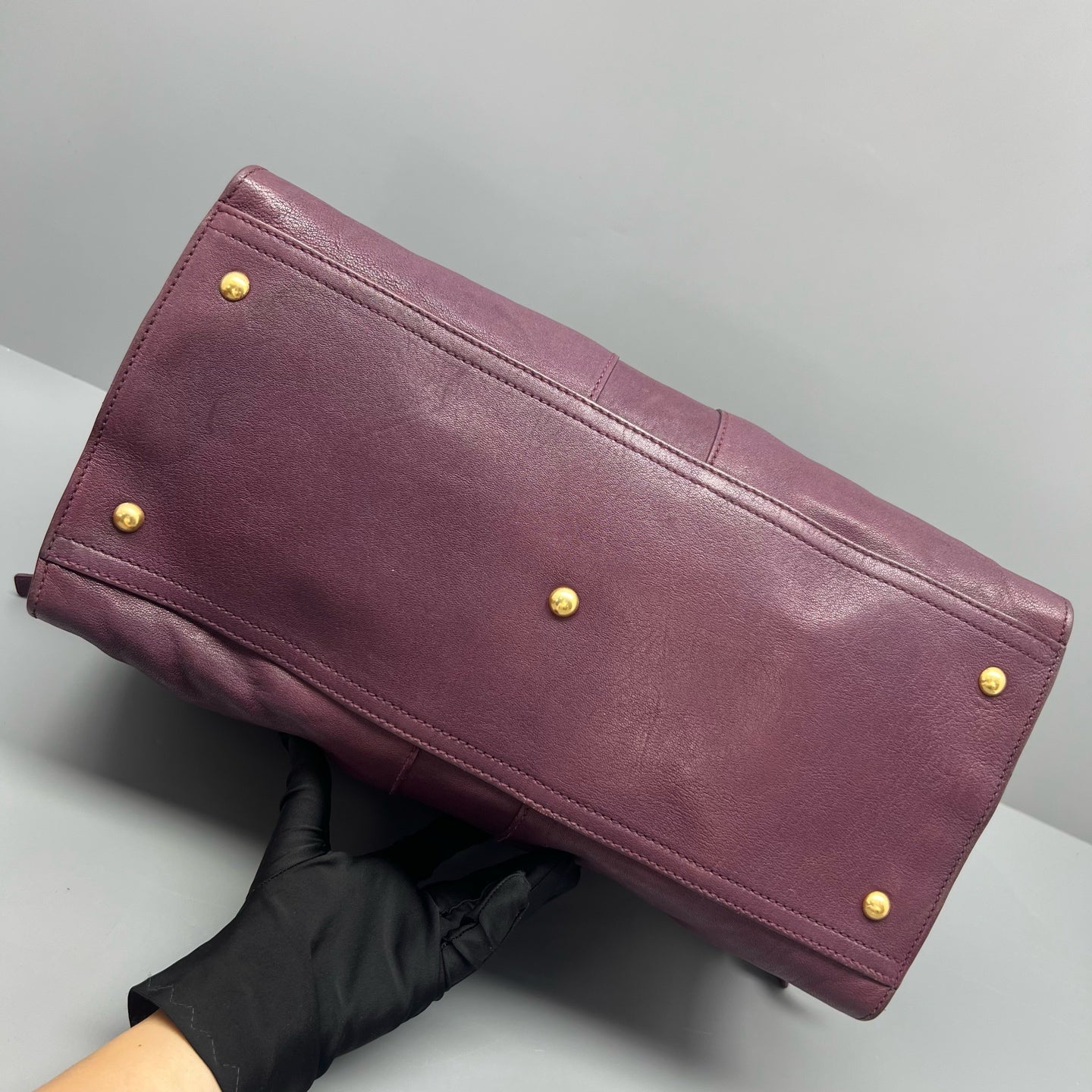 Saint laurent Purple Satchel