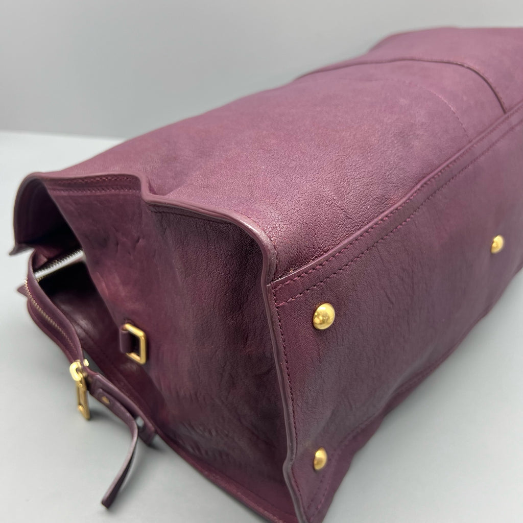 Saint laurent Purple Satchel