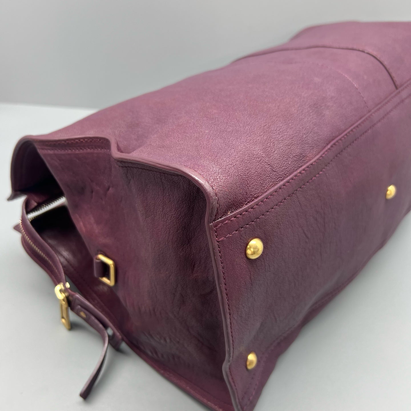 Saint laurent Purple Satchel