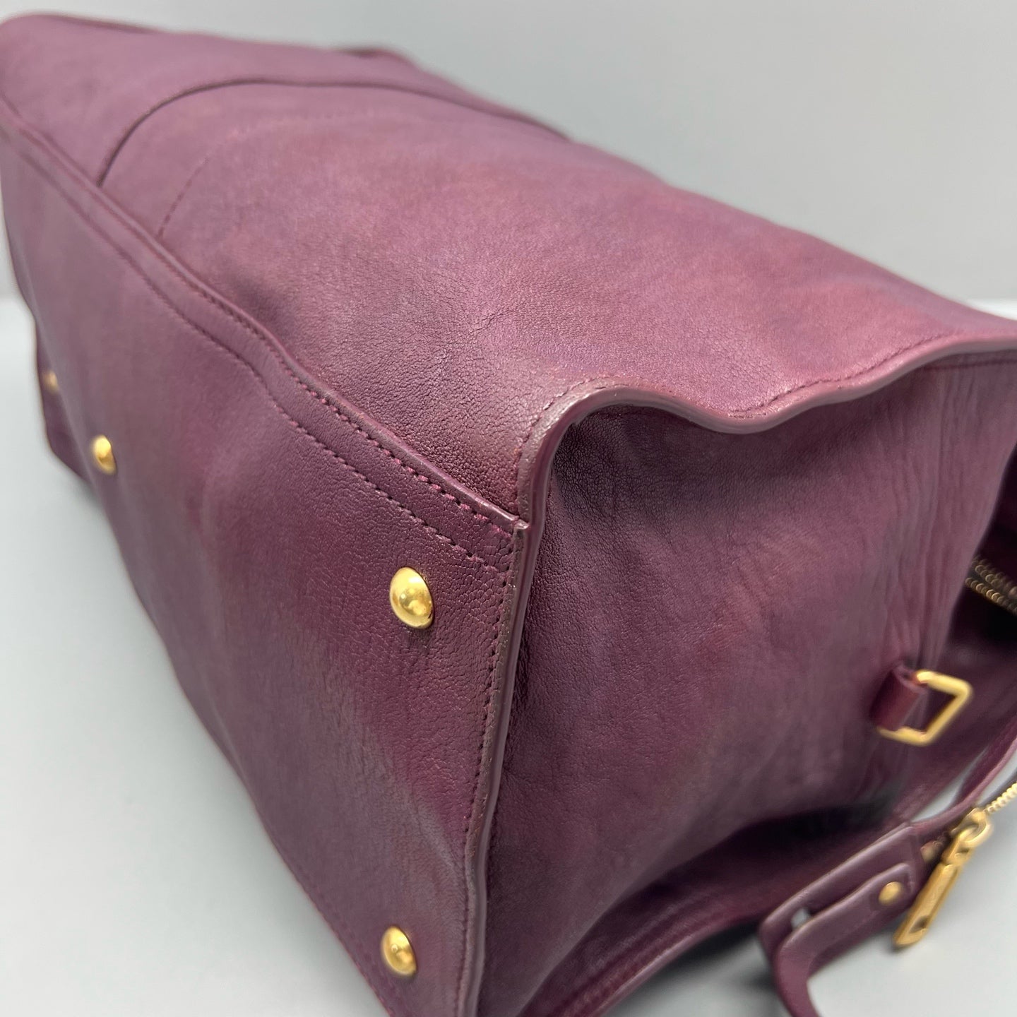 Saint laurent Purple Satchel