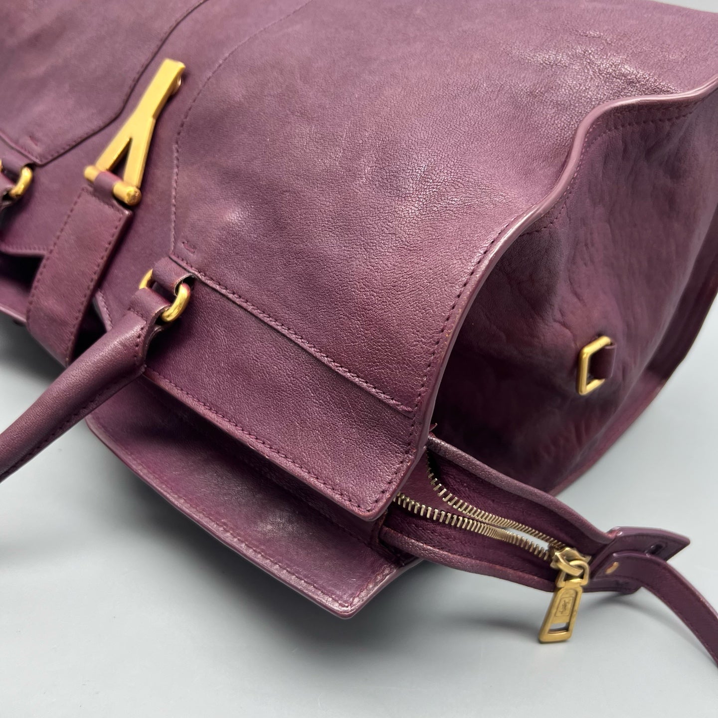 Saint laurent Purple Satchel