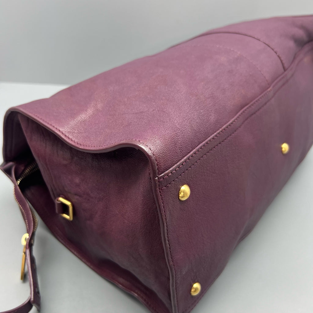 Saint laurent Purple Satchel