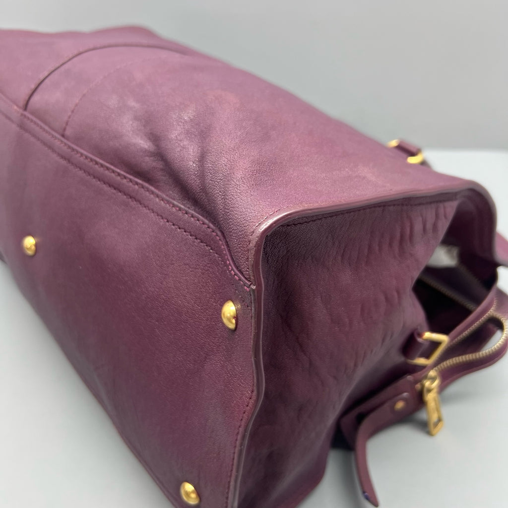 Saint laurent Purple Satchel